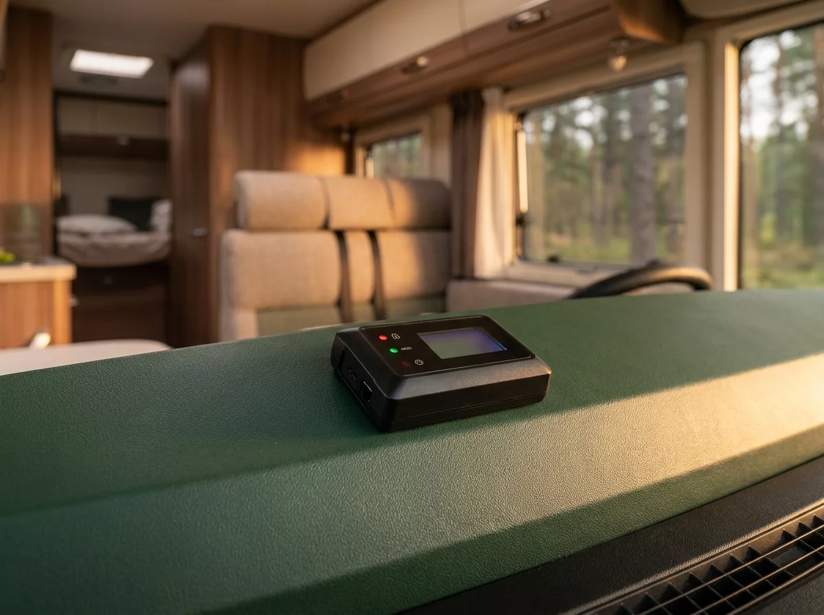 Alarme electronique camping-car boitier